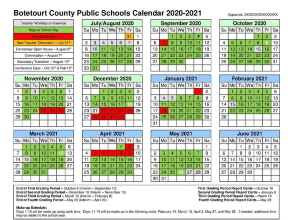 Proposed BCPS School Calendar On BCPS Website For The Next 30 Days ...